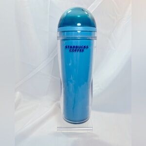Retired Starbucks Blue Bubble Lidded 16oz Tumbler